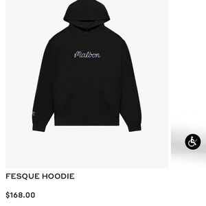 Malbon Black Hoodie for Men